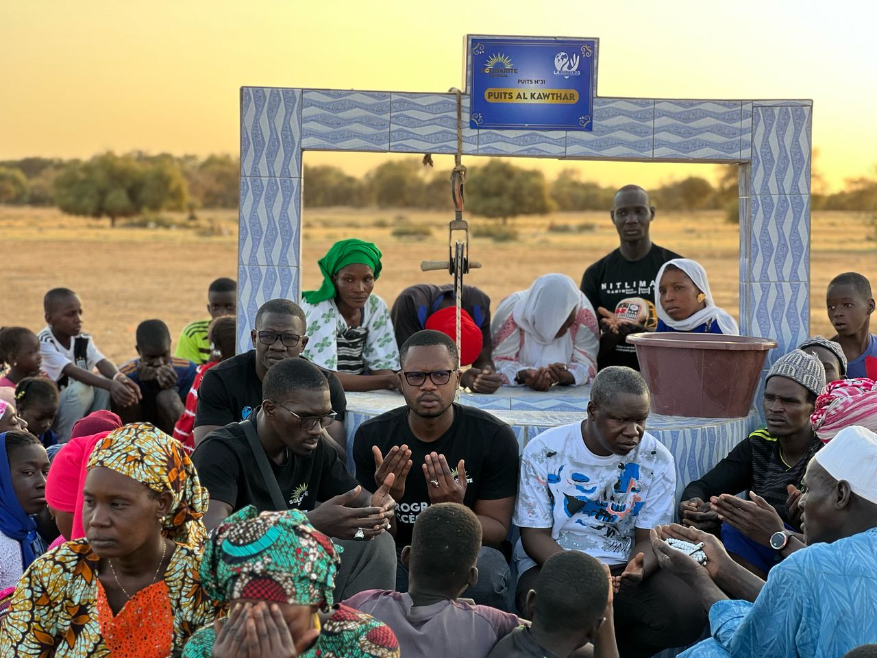 Remise Puits du village de Diawel dans le Walo