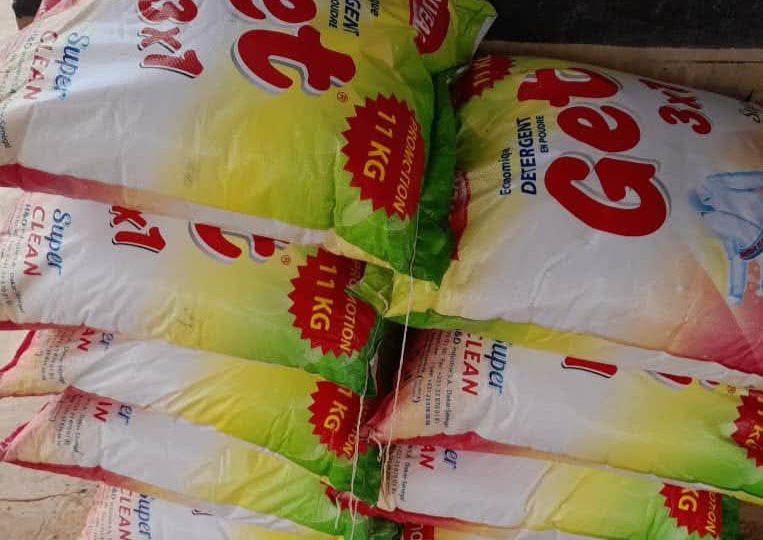 Lancement de distribution des produits détergents et une enveloppe symbolique aux GPF bénéficiaires pour la première phase